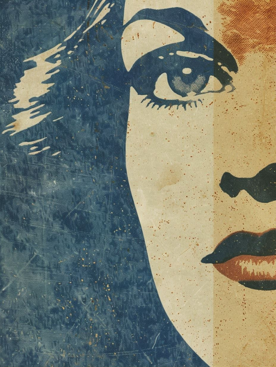 Faces of Contrast: A Pop Art Study - Image 1