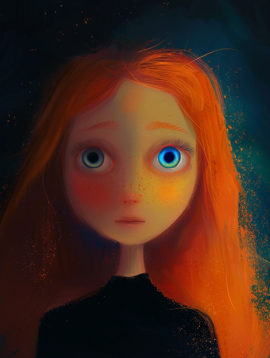 Ethereal Glow in Deep Shadow - Image 2