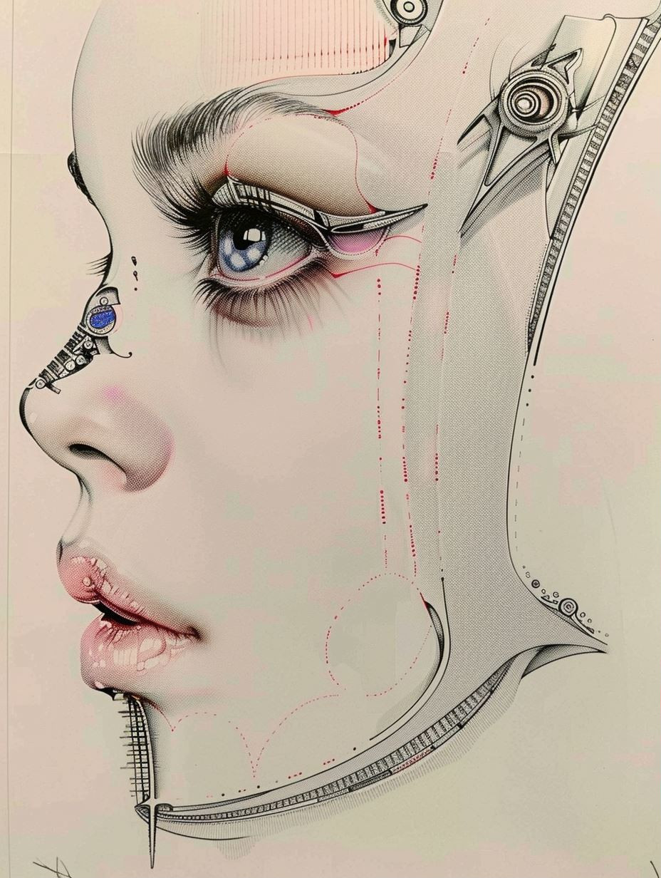 Cybernetic Visions: The Fusion of Flesh and Machine - Image 1