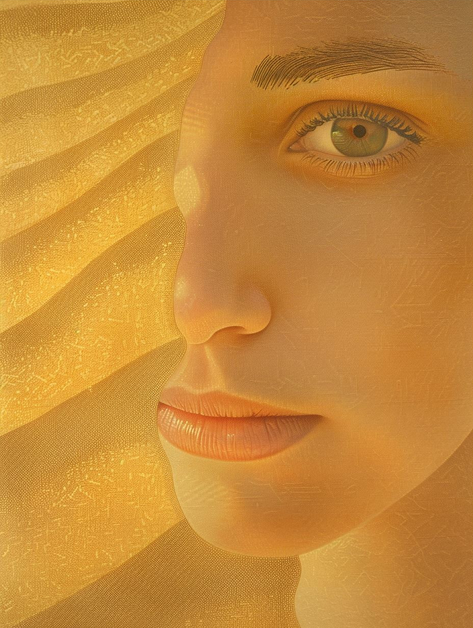 Golden Ethereal Sand Sculptures - Image 3