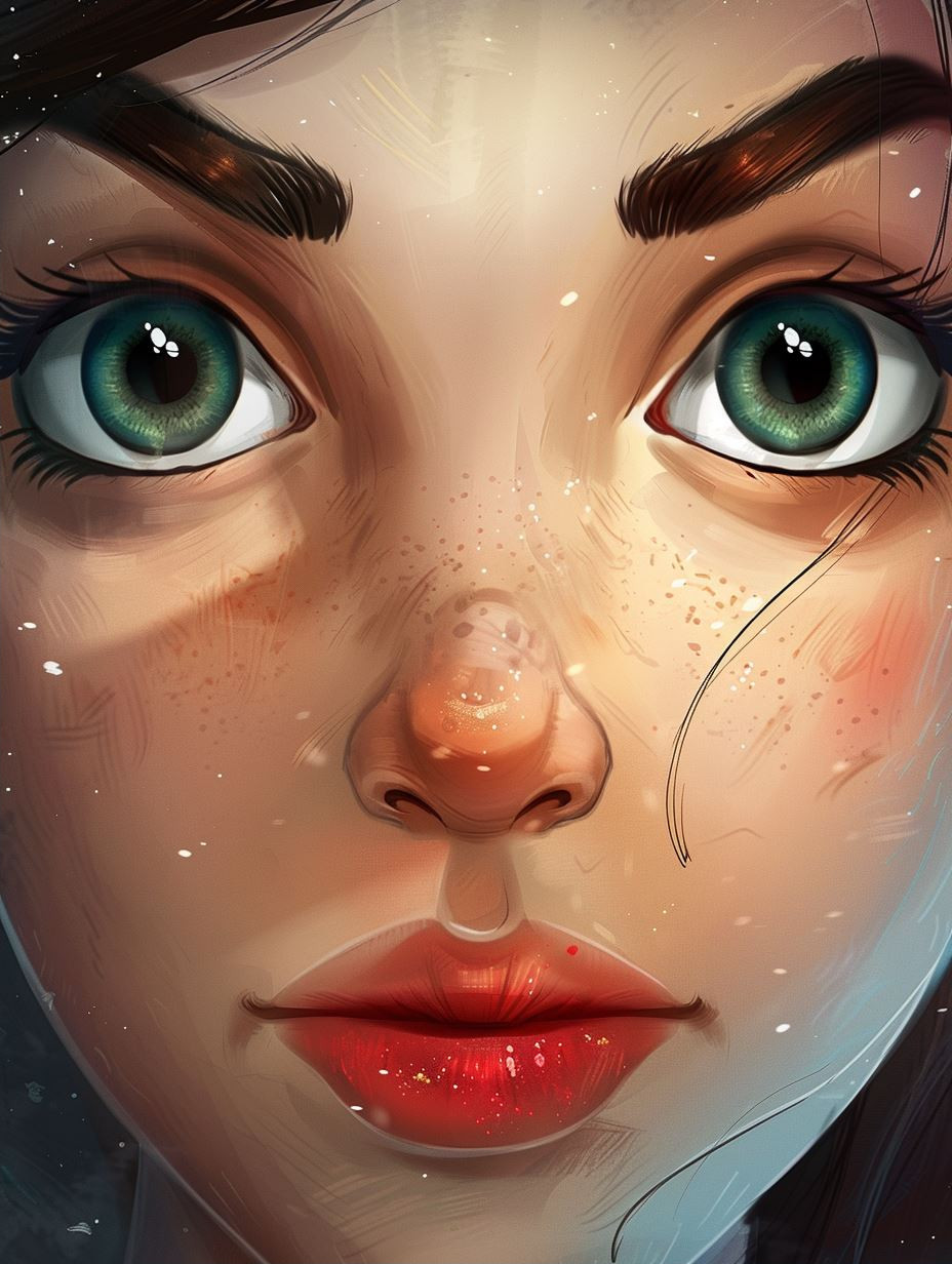 Stylized Digital Portrait Art - Image 2