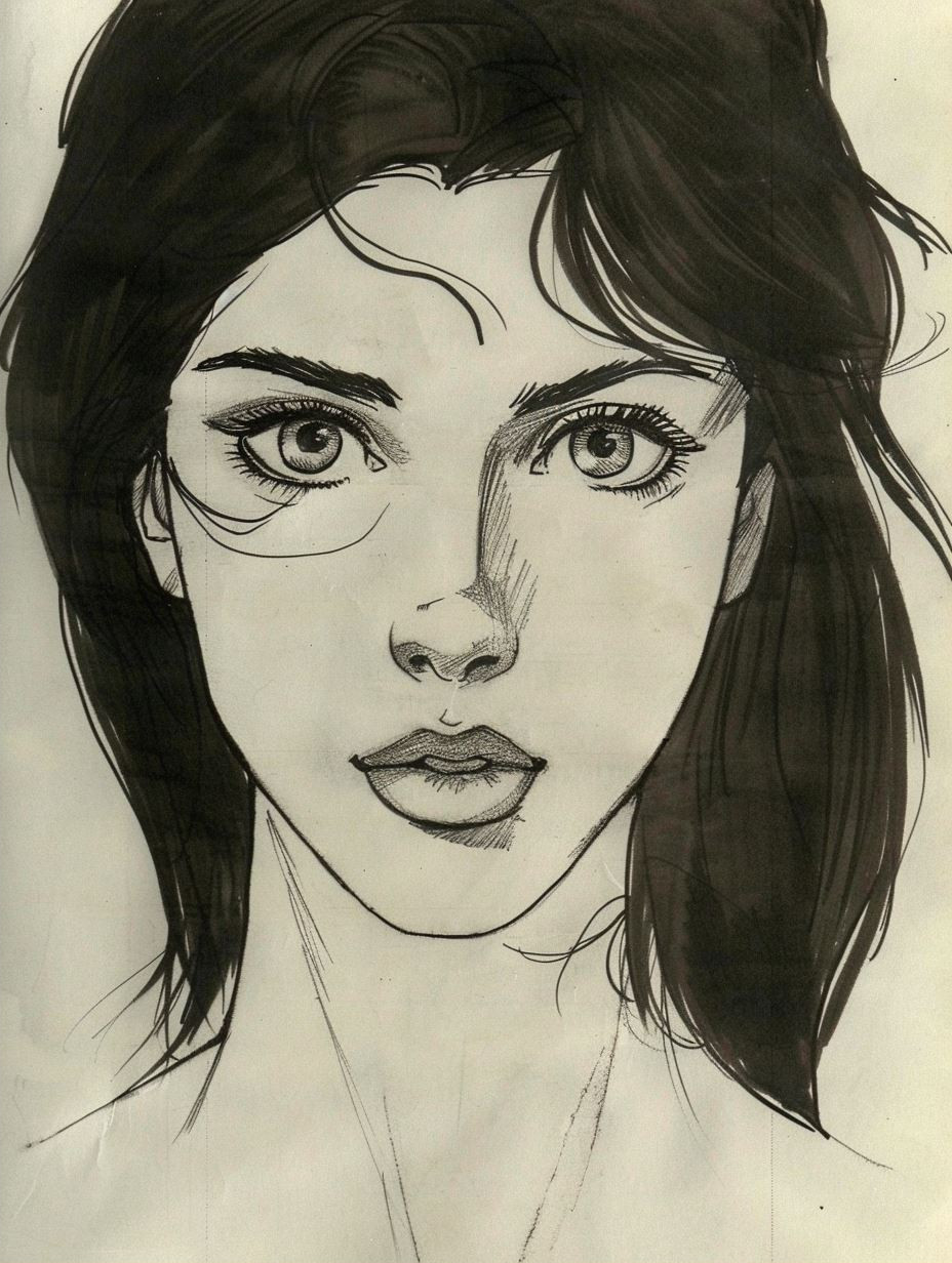 Artistic Evolution: From Sketch to Color - Image 2