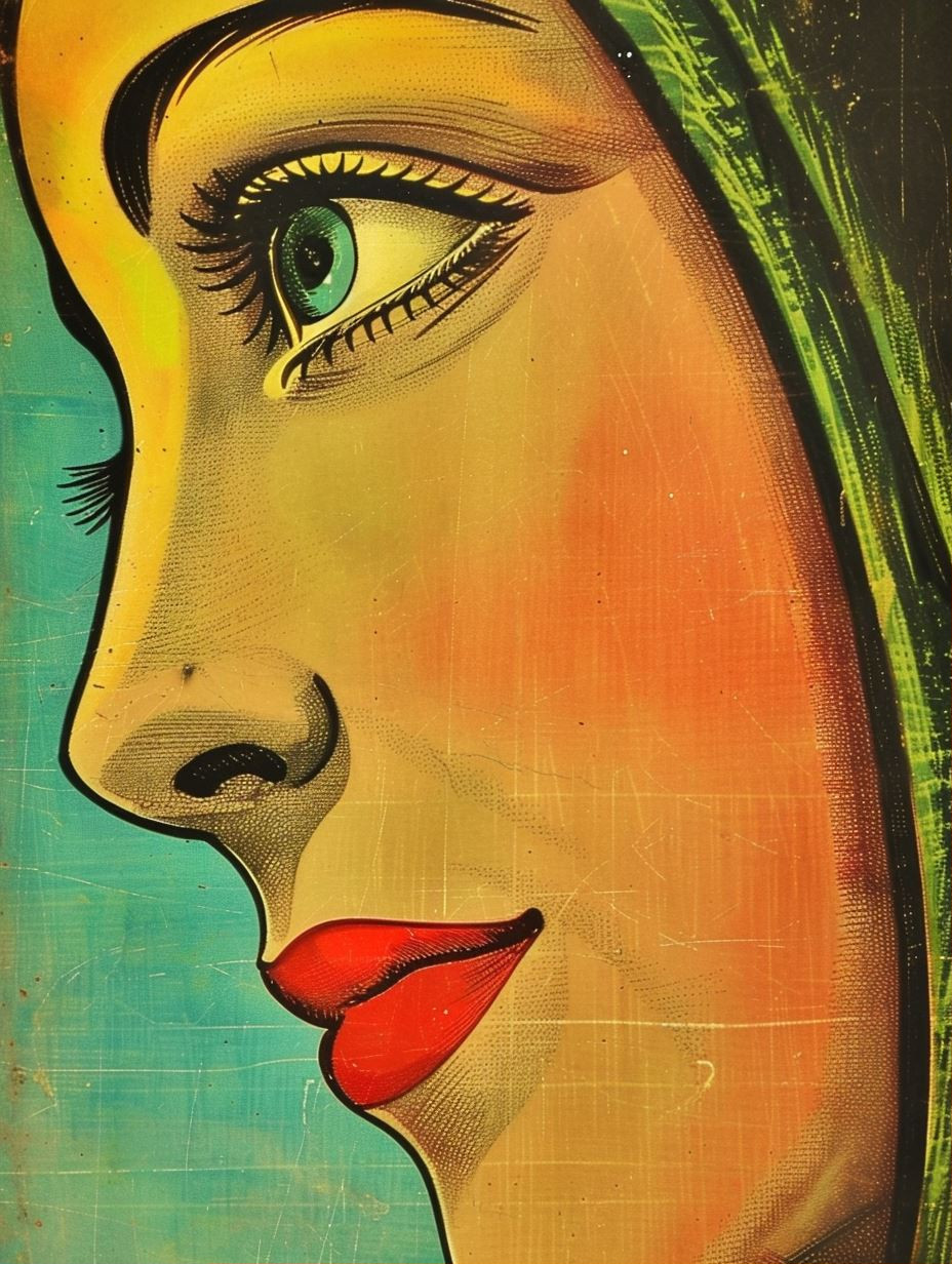 Vibrant Visions of Pop Art Beauty - Image 1