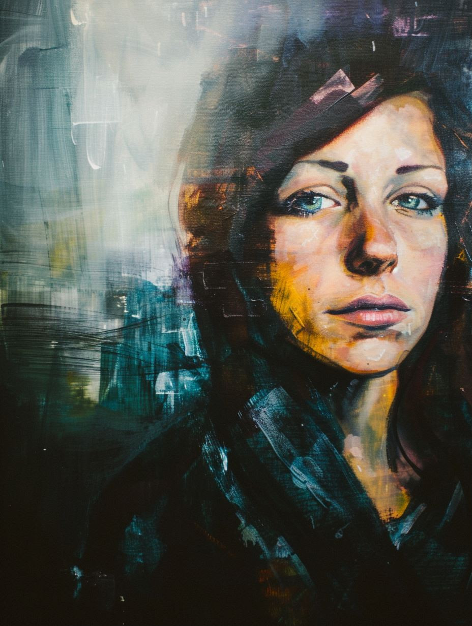 Moody Abstract Portraiture Series - Image 1