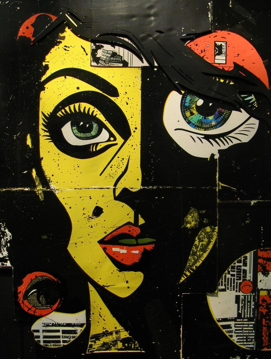 Bold Ink Pop Art Portraits - Image 3