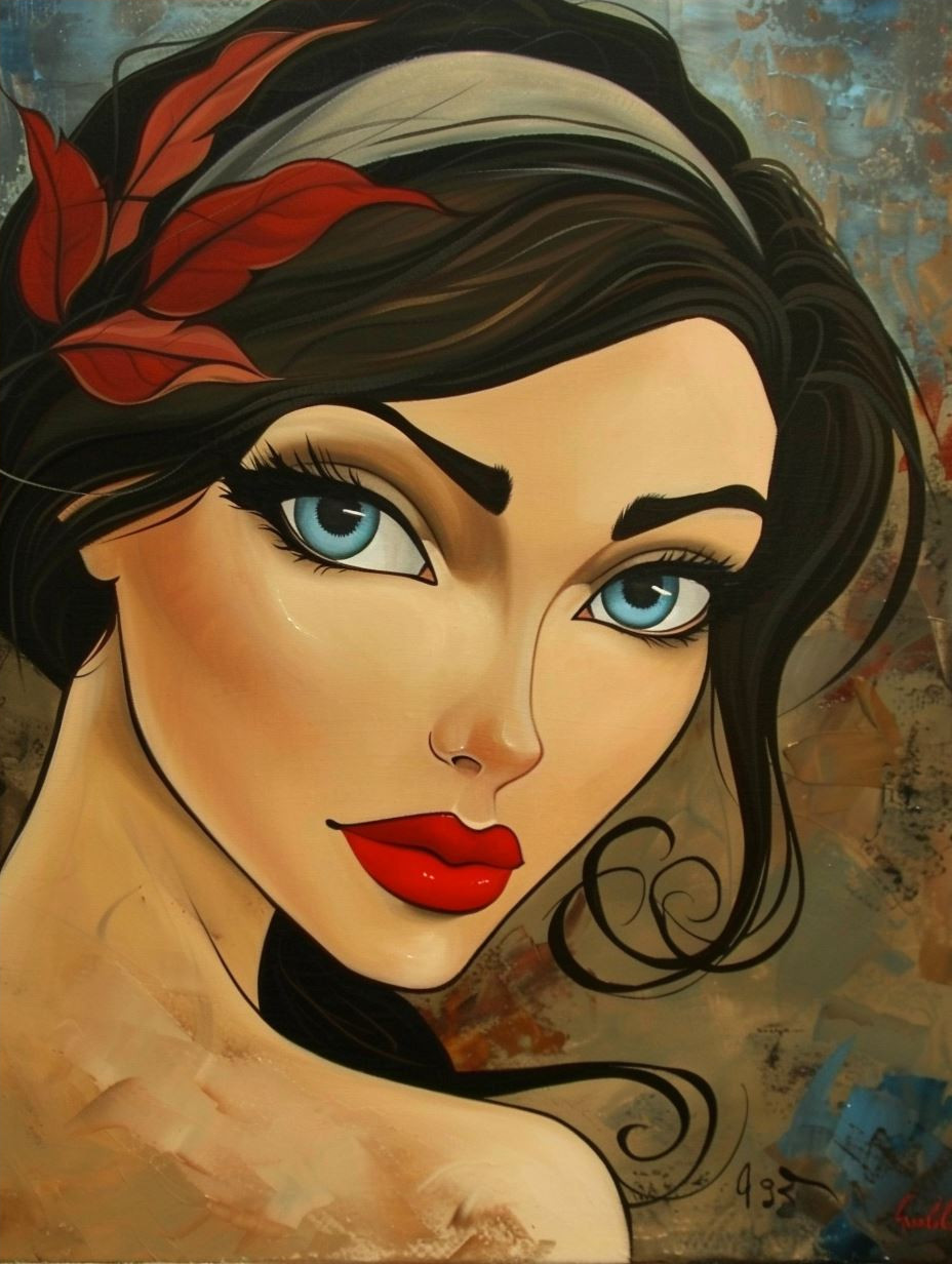 Floral Duality Portrait - Image 4