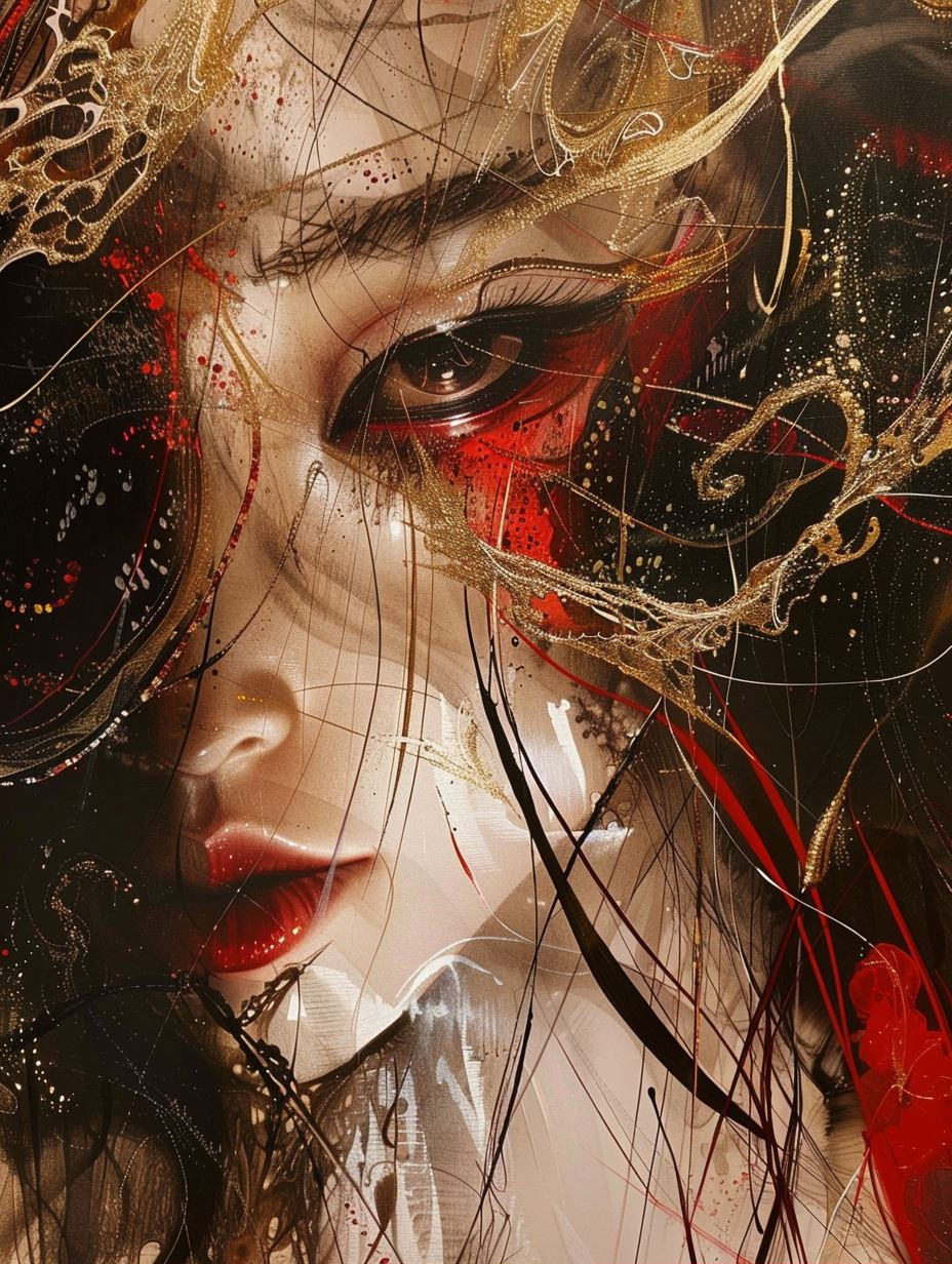 Gilded Crimson Passion - Image 2