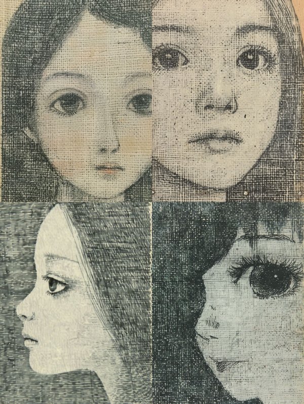 Vintage Ethereal Manga Portraits