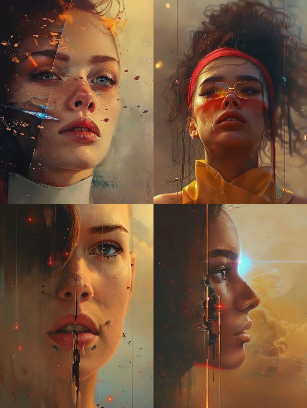Fragments of Digital Beauty