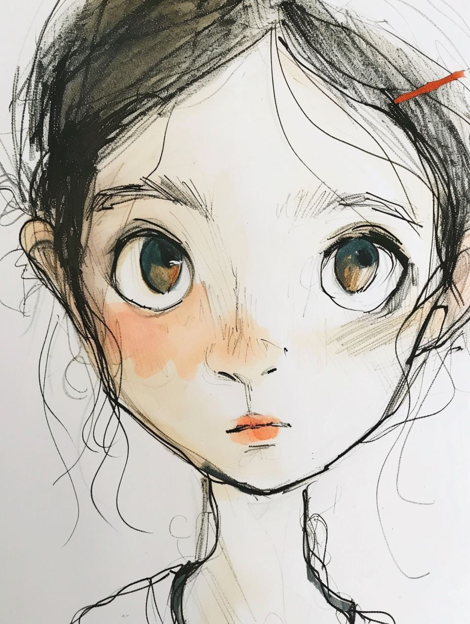 Ethereal Gaze: A Study in Portraiture - Image 2
