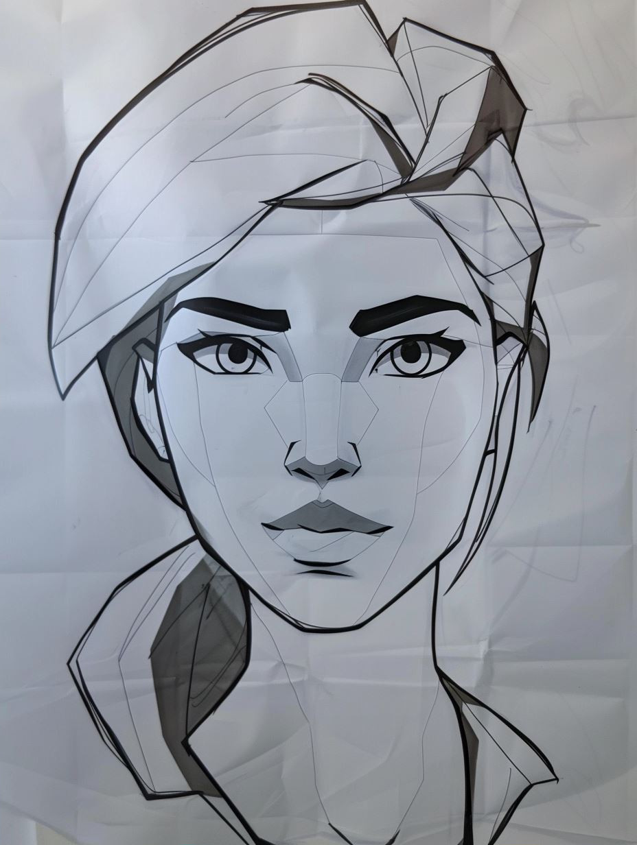 Evolution of a Digital Portrait - Image 2