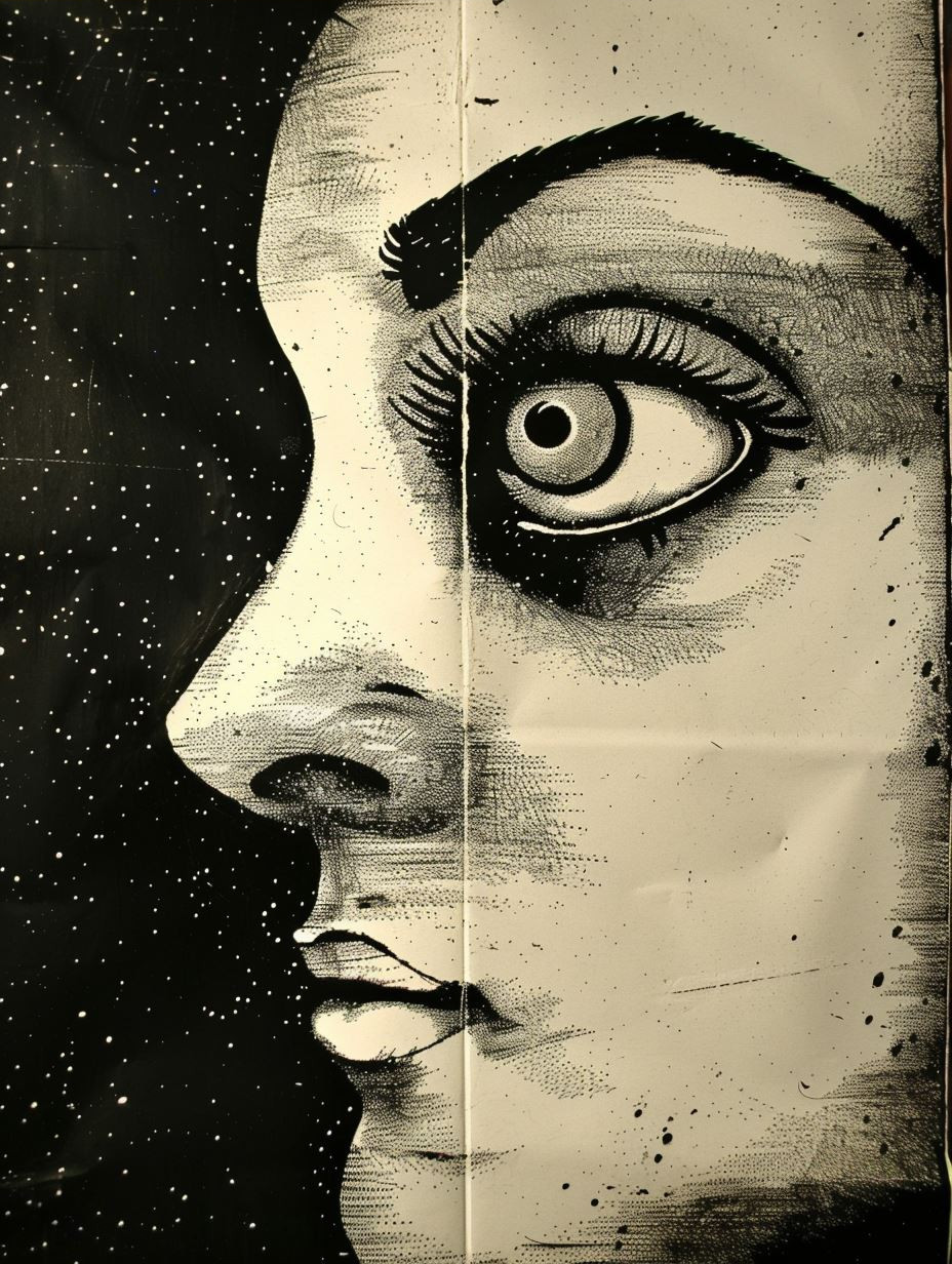 Haunting Gazes in Monochrome - Image 4