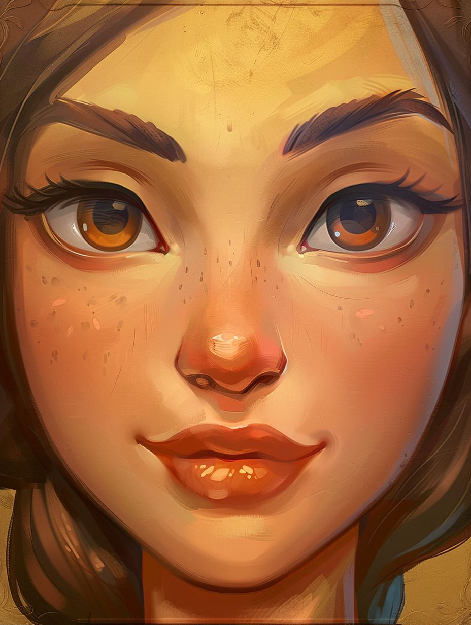 Stylized Digital Portraiture Study - Image 2