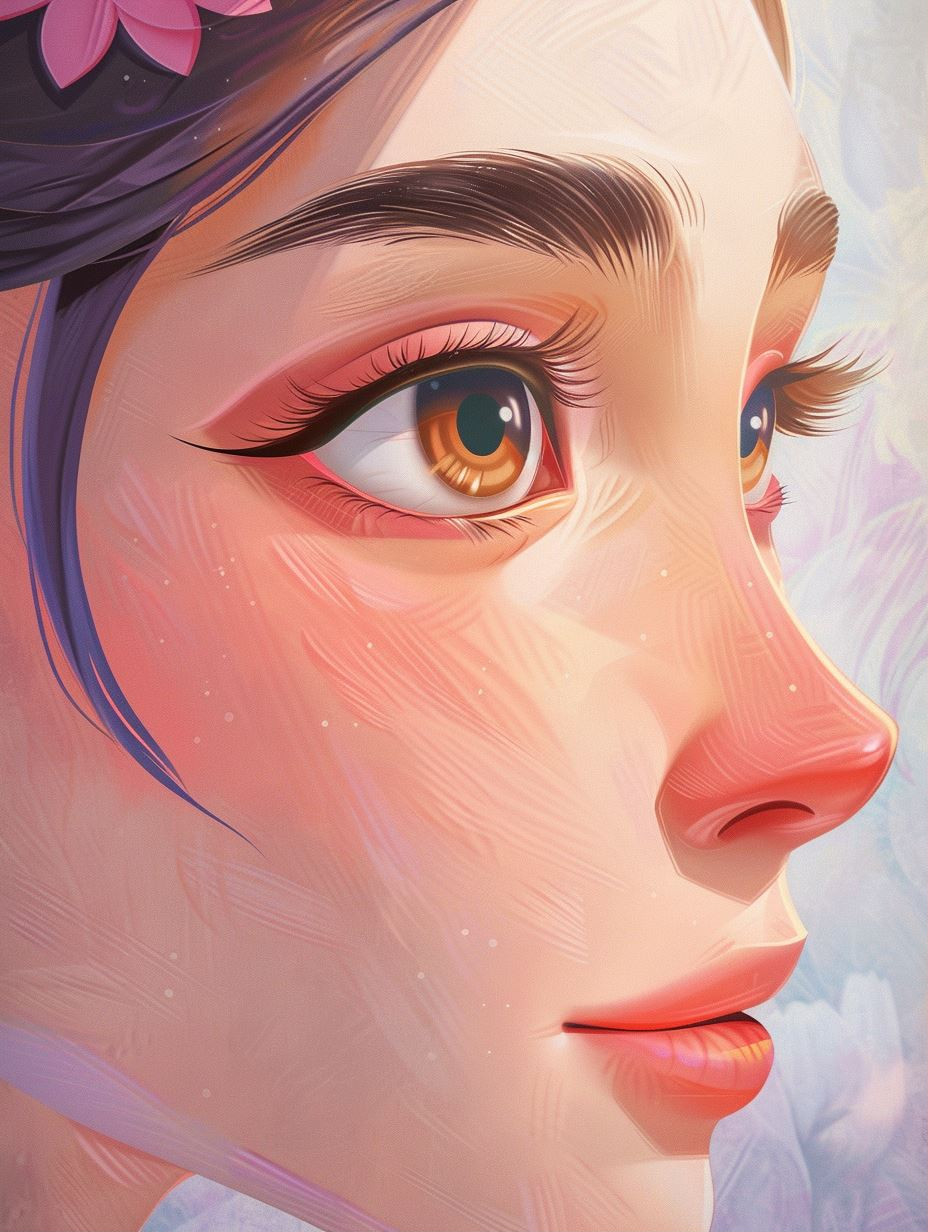 Diverse Digital Portraits of Ethereal Women - Image 1