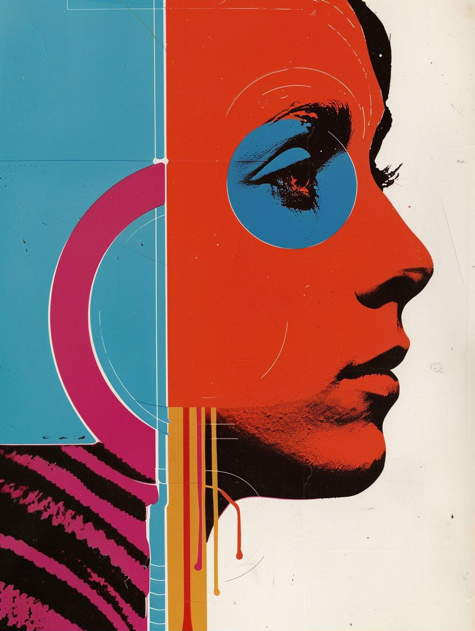 Chromatic Visions of Feminine Profiles - Image 1