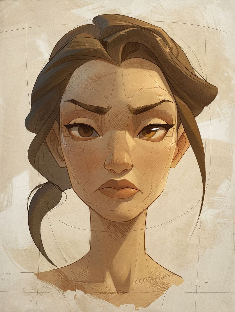 Rustic Portrait of Quiet Strength - Image 3