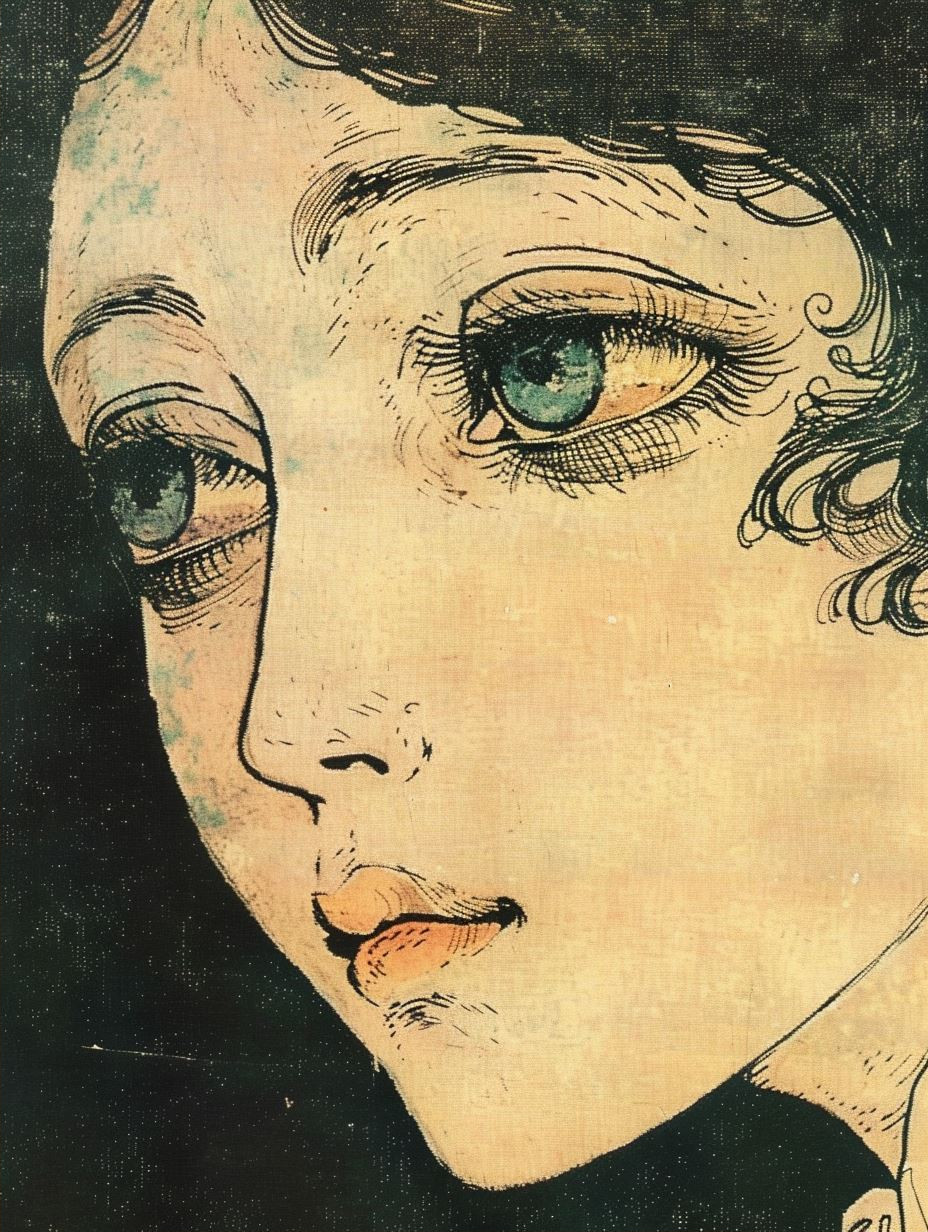 Melancholic Portraits in Ink - Image 2