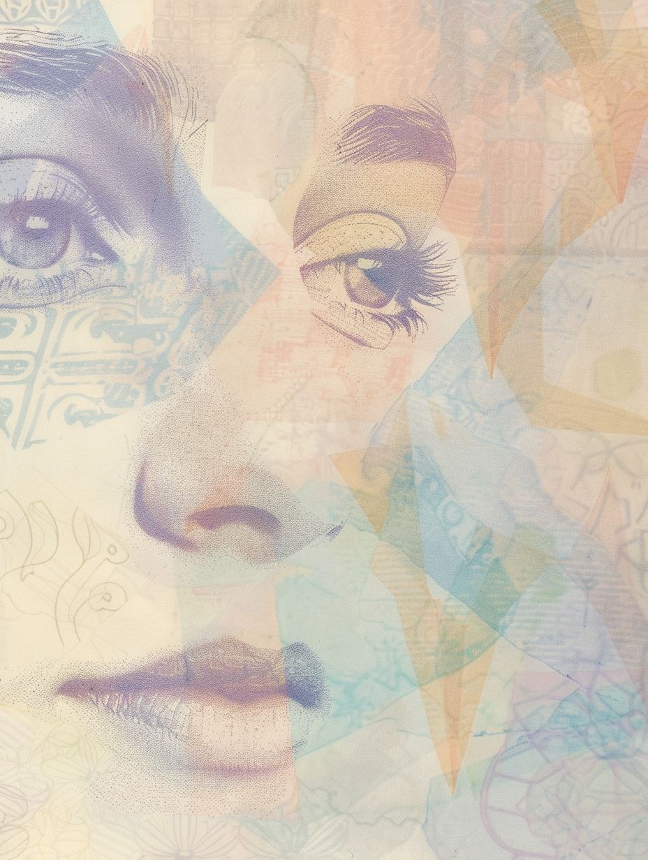 Ethereal Prism Portrait - Image 2