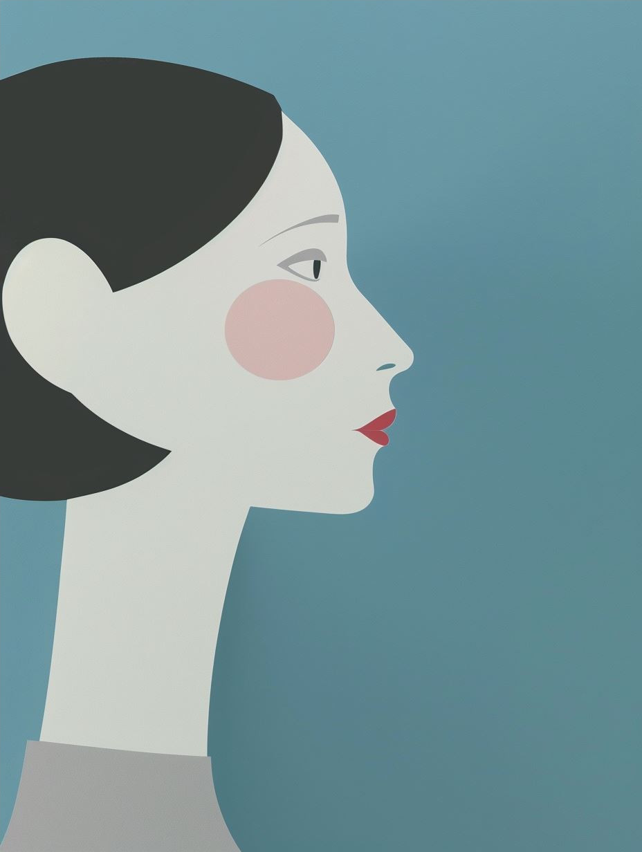 Minimalist Surrealist Digital Portrait - Image 4