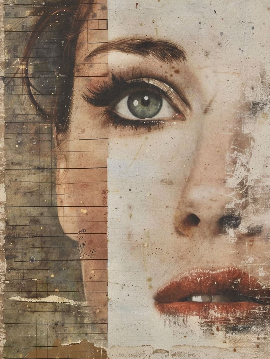 Weathered Soul Vintage Portrait - Image 4
