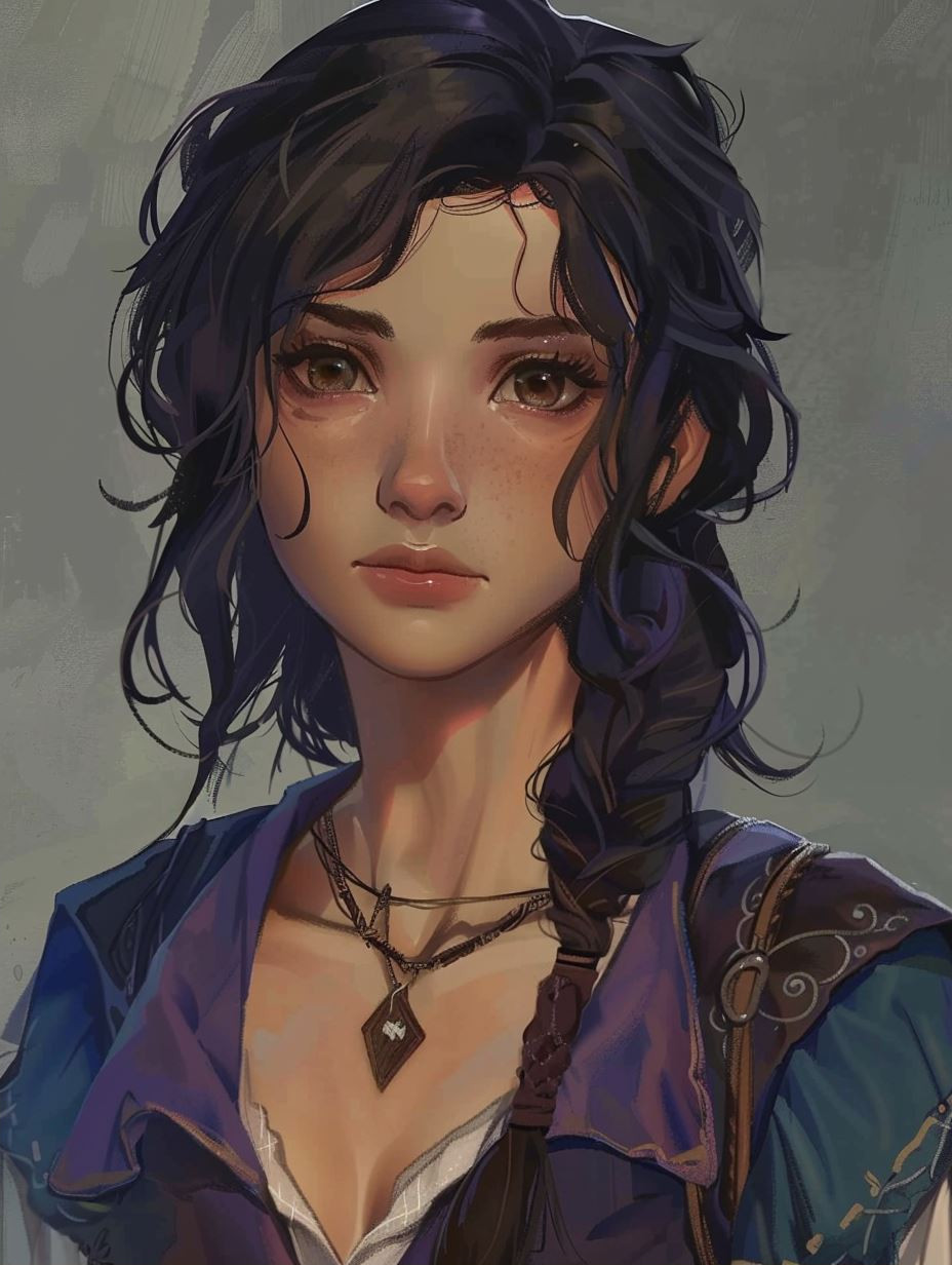 Artistic Journey: From Sketch to Digital Portrait - Image 2