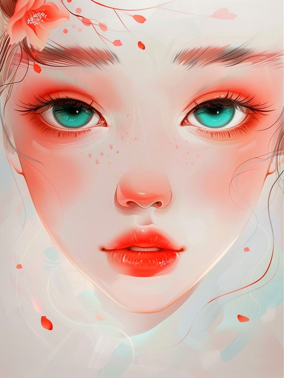 Floral Ethereal Portraits of a Dreamy Maiden - Image 4