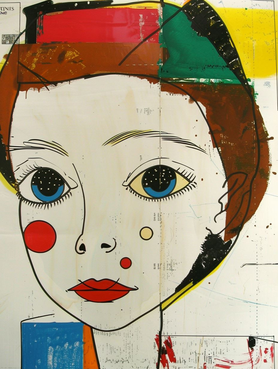 Modern Pop Art Female Portraits - Image 1