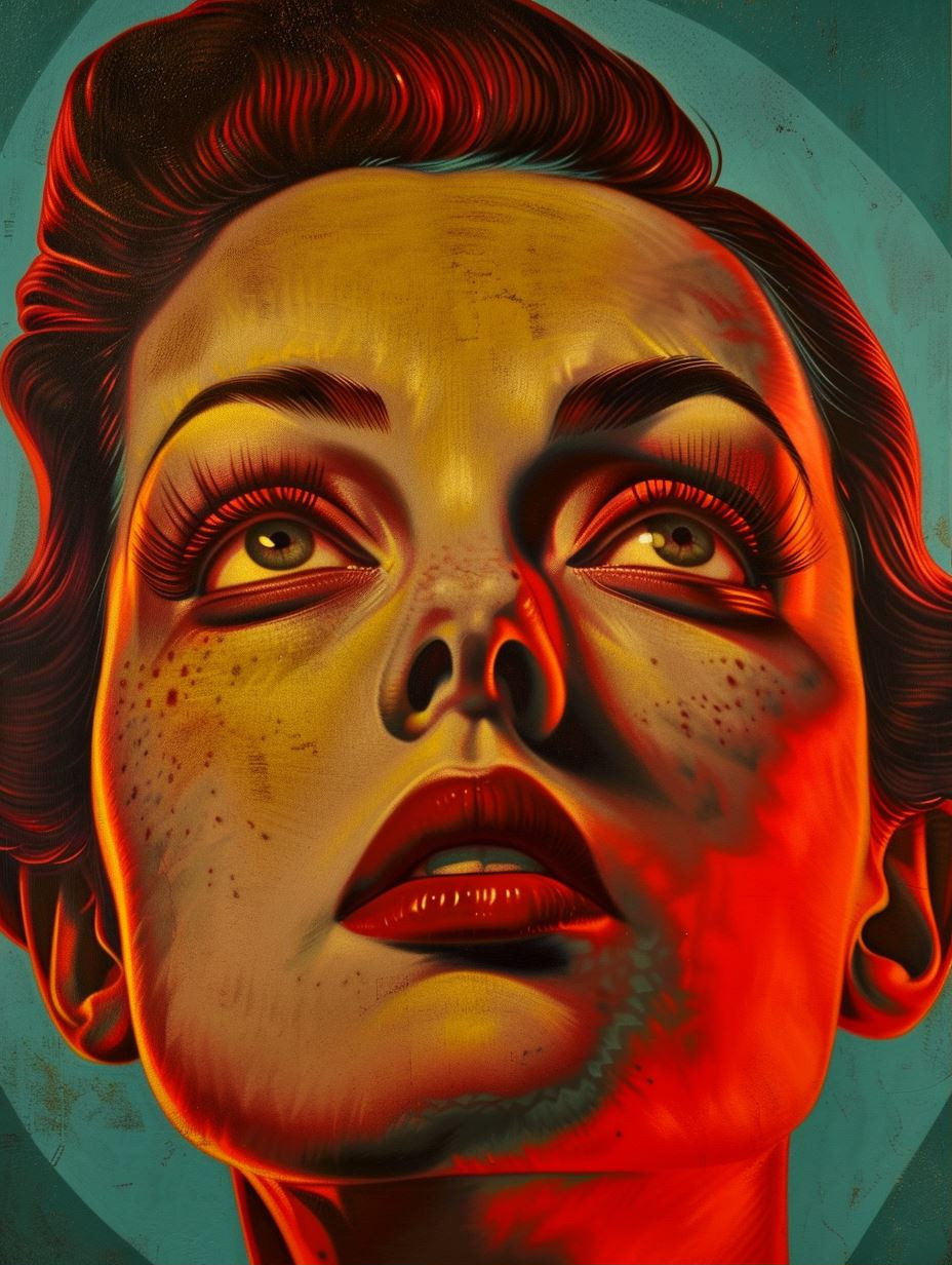 Vintage Cinematic Glamour Portraits - Image 1
