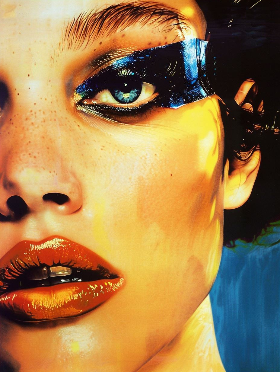 Vibrant Avant Garde Beauty Portraits - Image 4