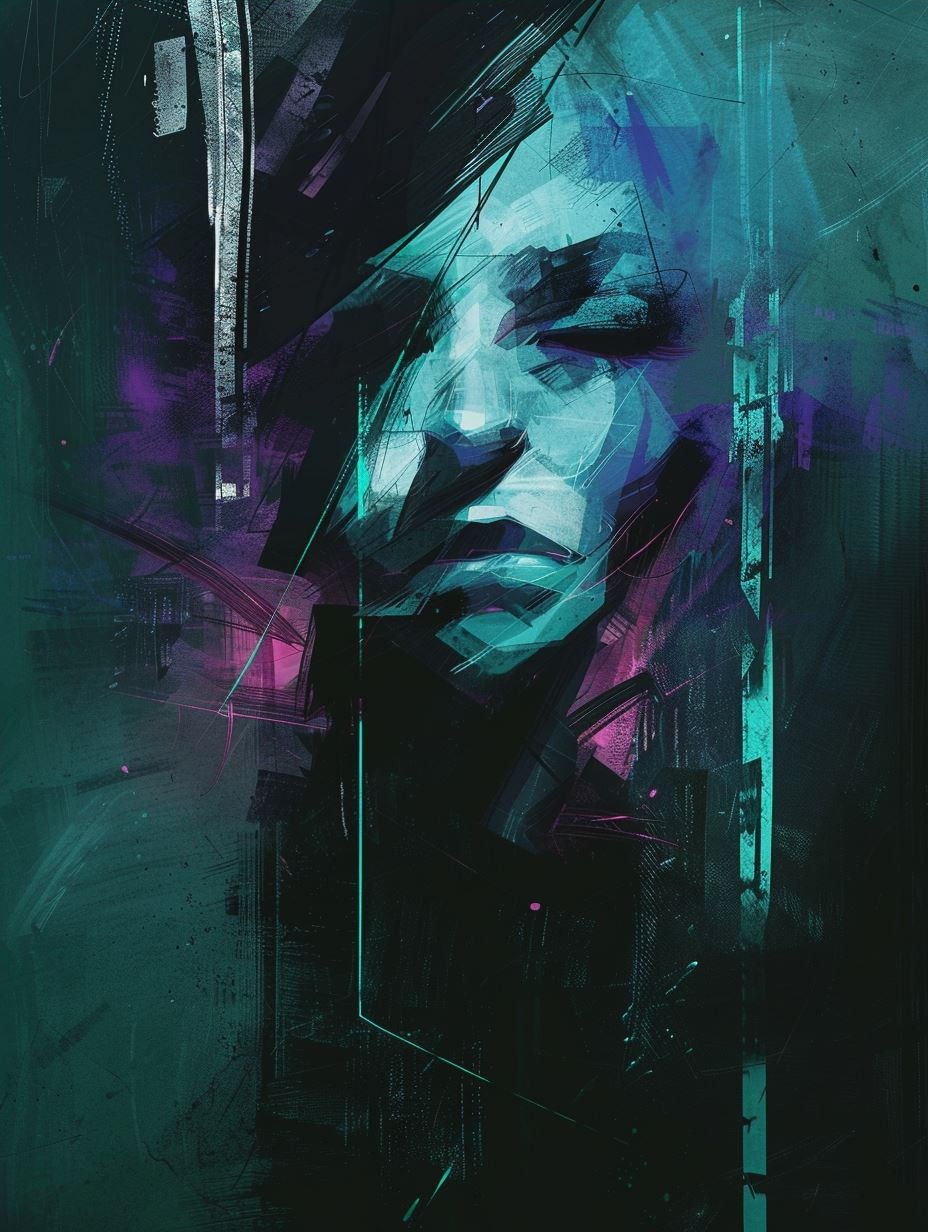 Ethereal Shadows of Digital Melancholy - Image 4