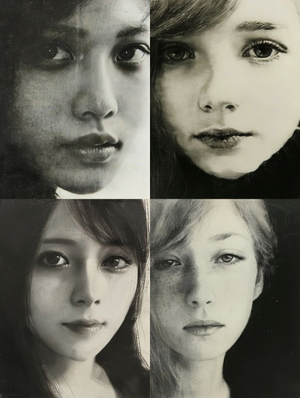 Faces of Quiet Contemplation