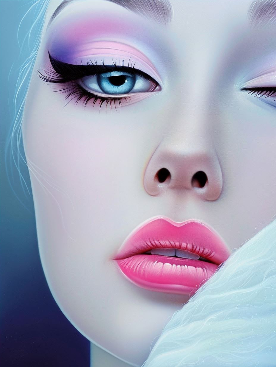Ethereal Pink Floral Beauty Portraits - Image 4