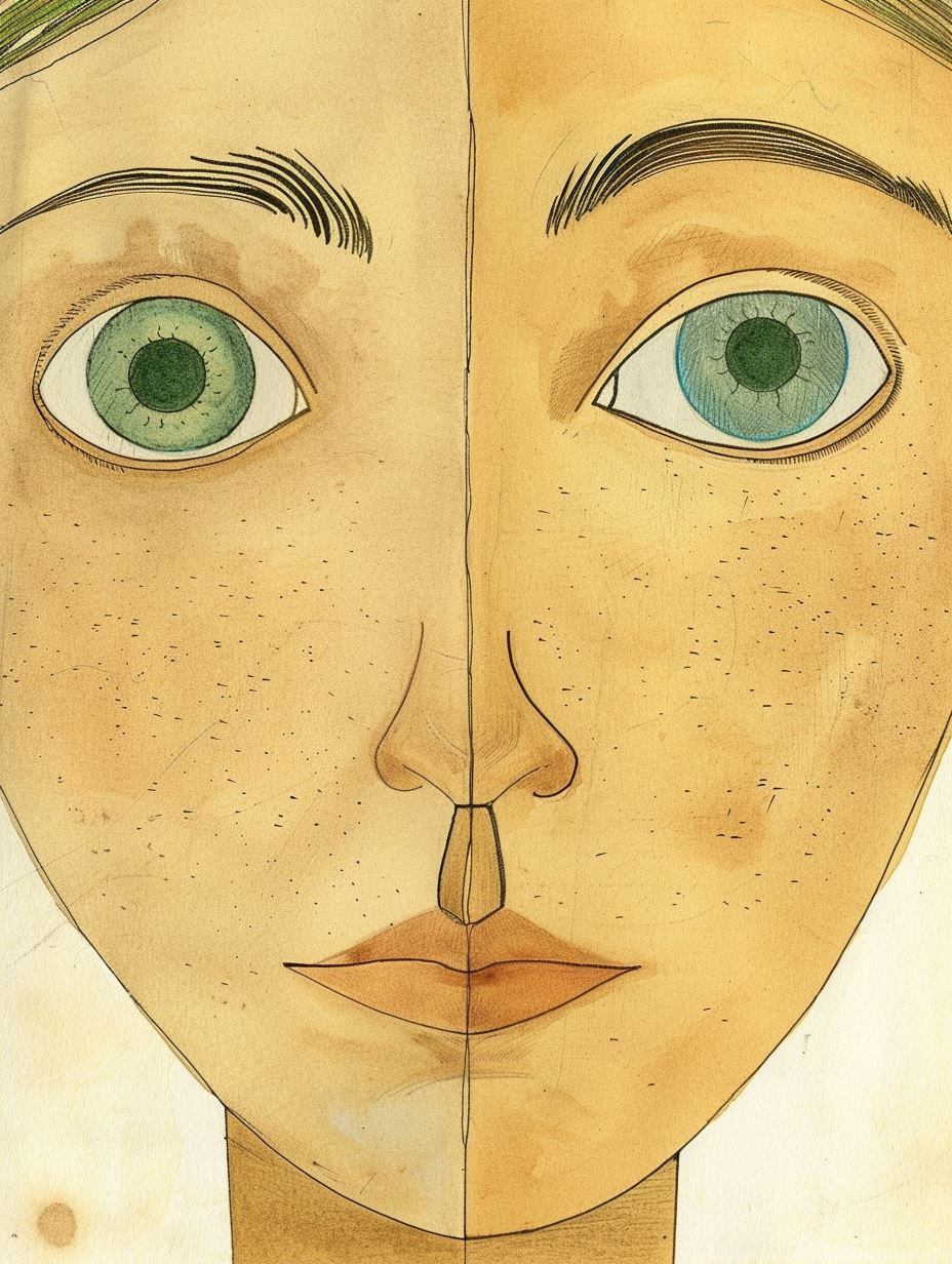 Fragmented Faces of Ethereal Calm - Image 2