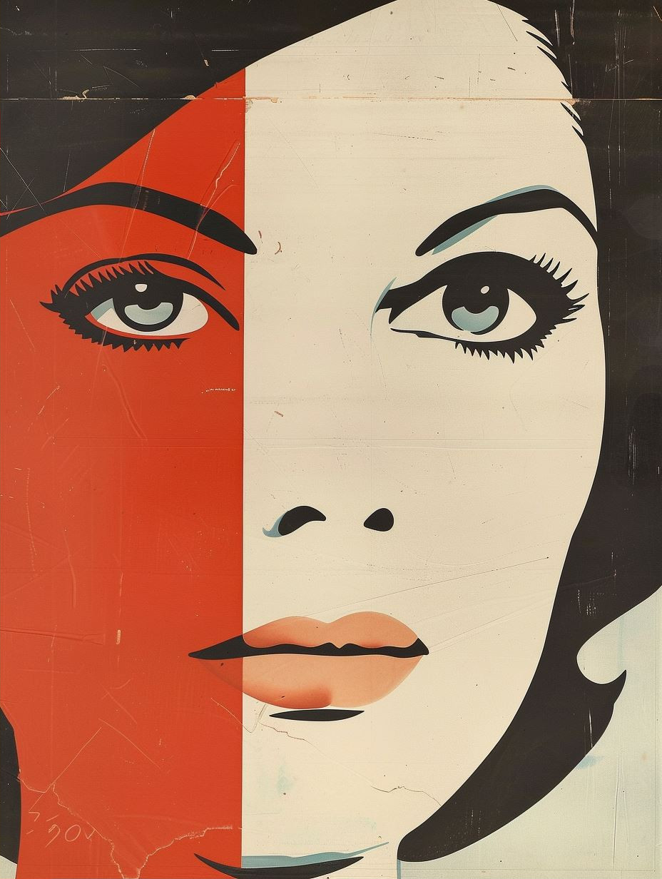 Constructivist Geometric Portrait Study - Image 2