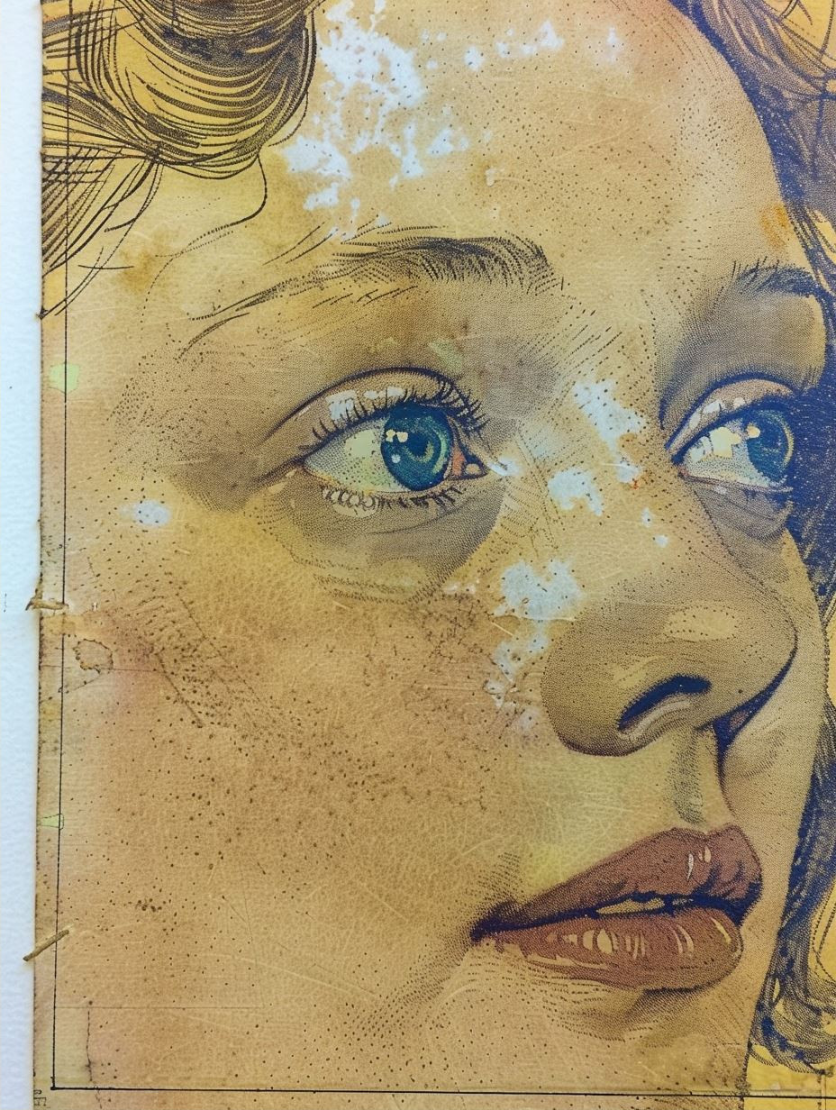 Ethereal Gaze: A Study in Blue Eyes - Image 2