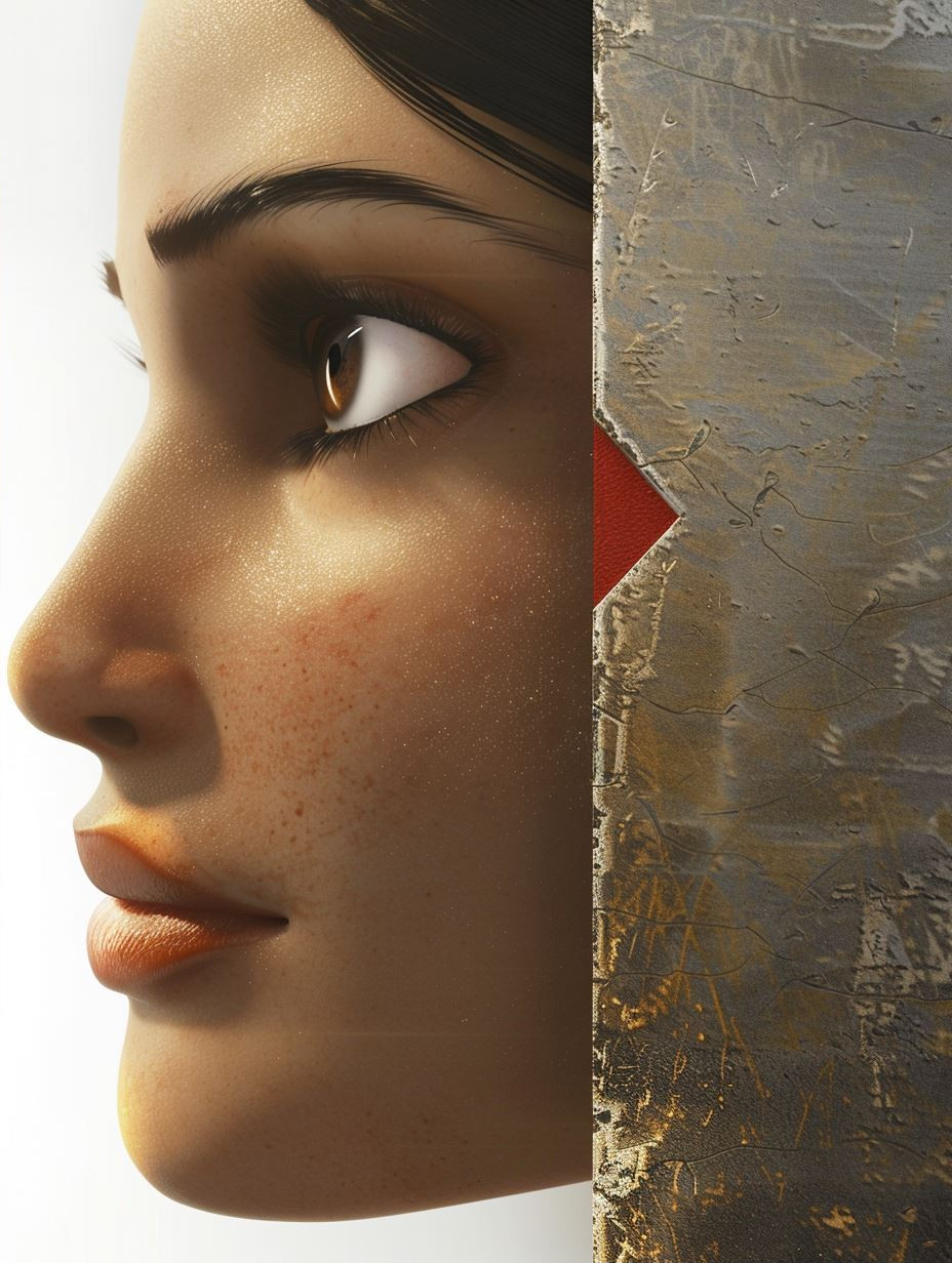Hyper-Realistic Digital Human Portrait Study - Image 2