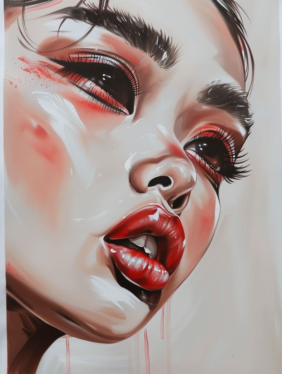Dewy Ethereal Beauty Portrait - Image 2