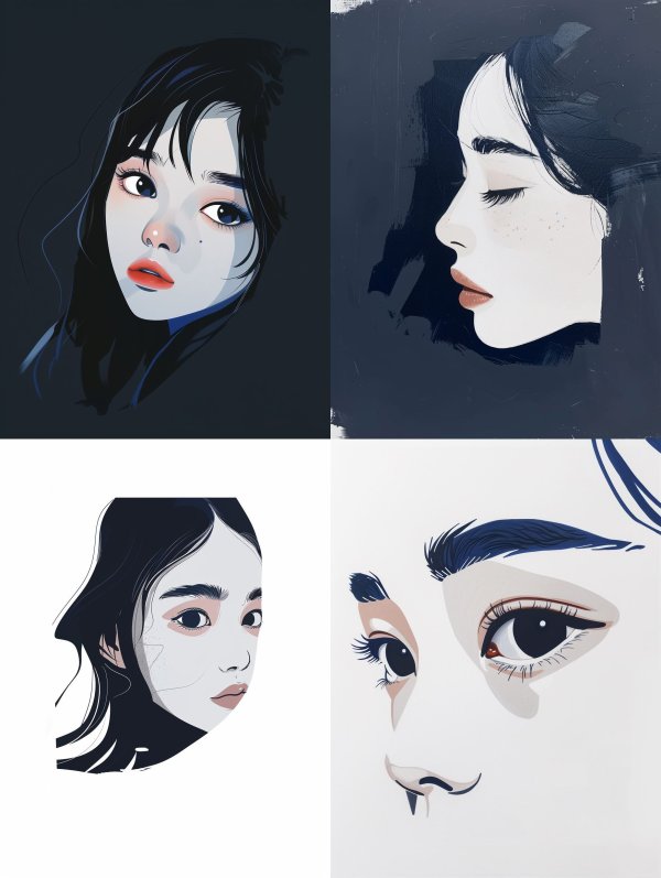 Midnight Azure Muse