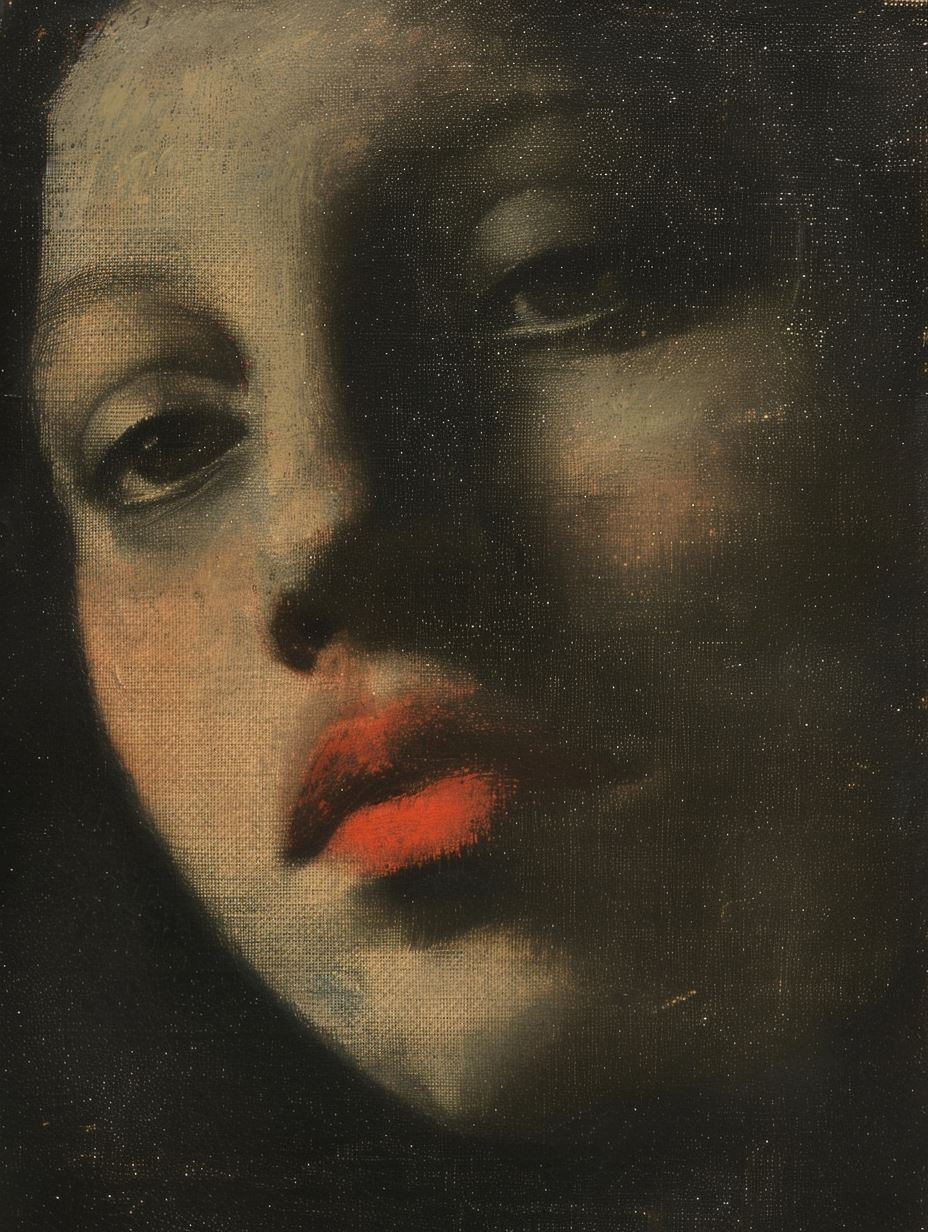 Study of Classical Melancholy Faces - Image 2