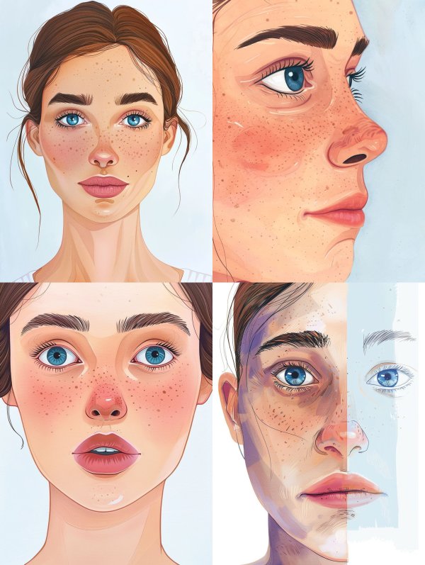 Digital Portrait Study Techniques