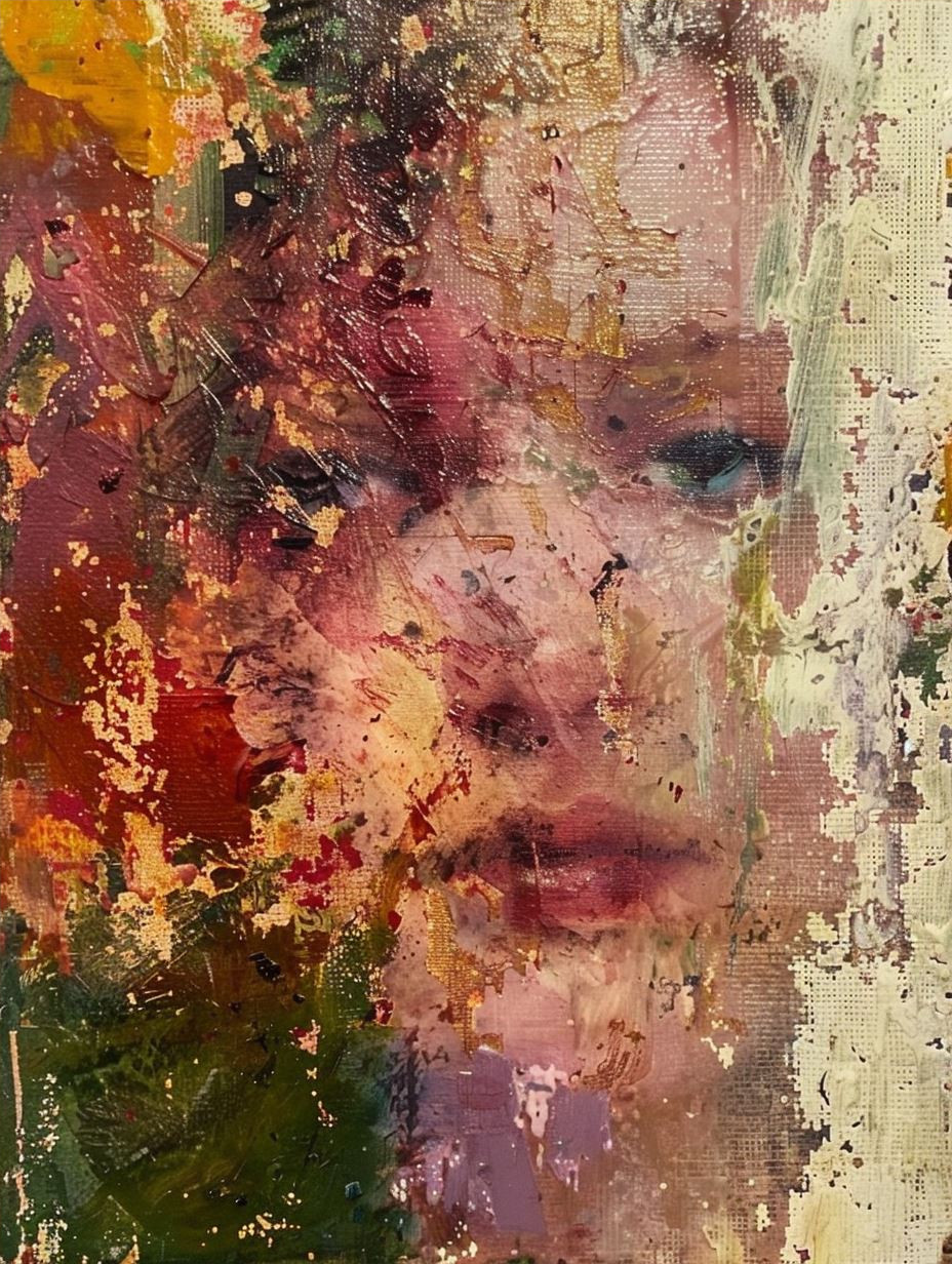 Abstract Ethereal Portrait Fragments - Image 4
