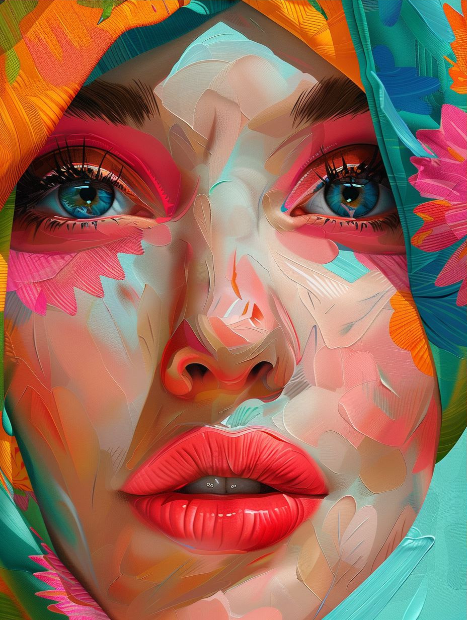 Vibrant Prism Portraits - Image 3