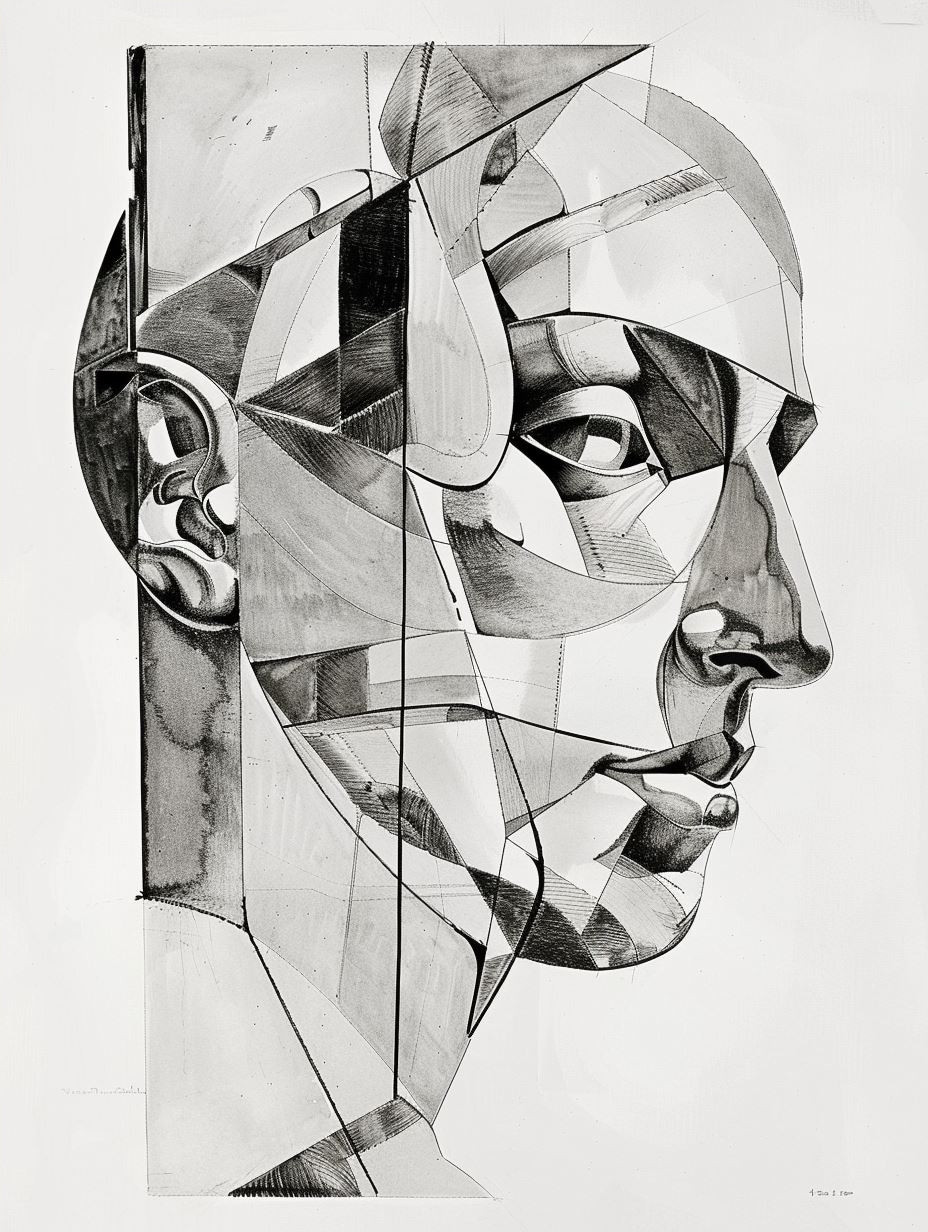 Fragmented Gaze of Geometric Soul - Image 4