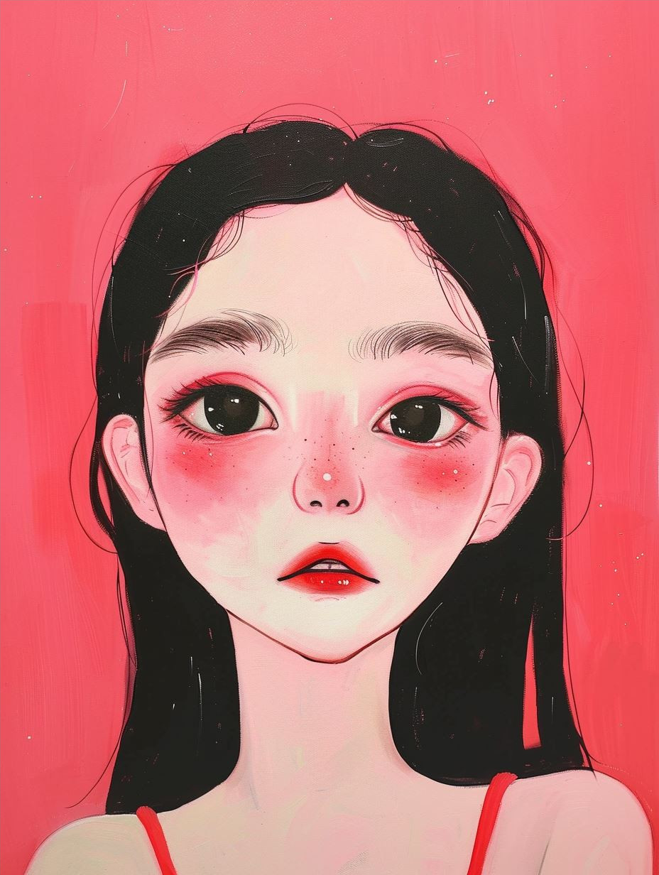 Soft Pastel Anime Portraits - Image 4