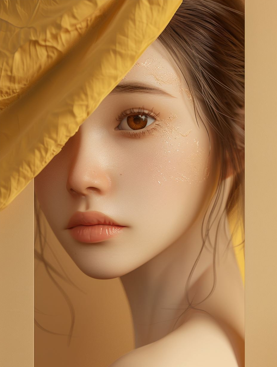 Ethereal Glow: A Study in Radiant Beauty - Image 4