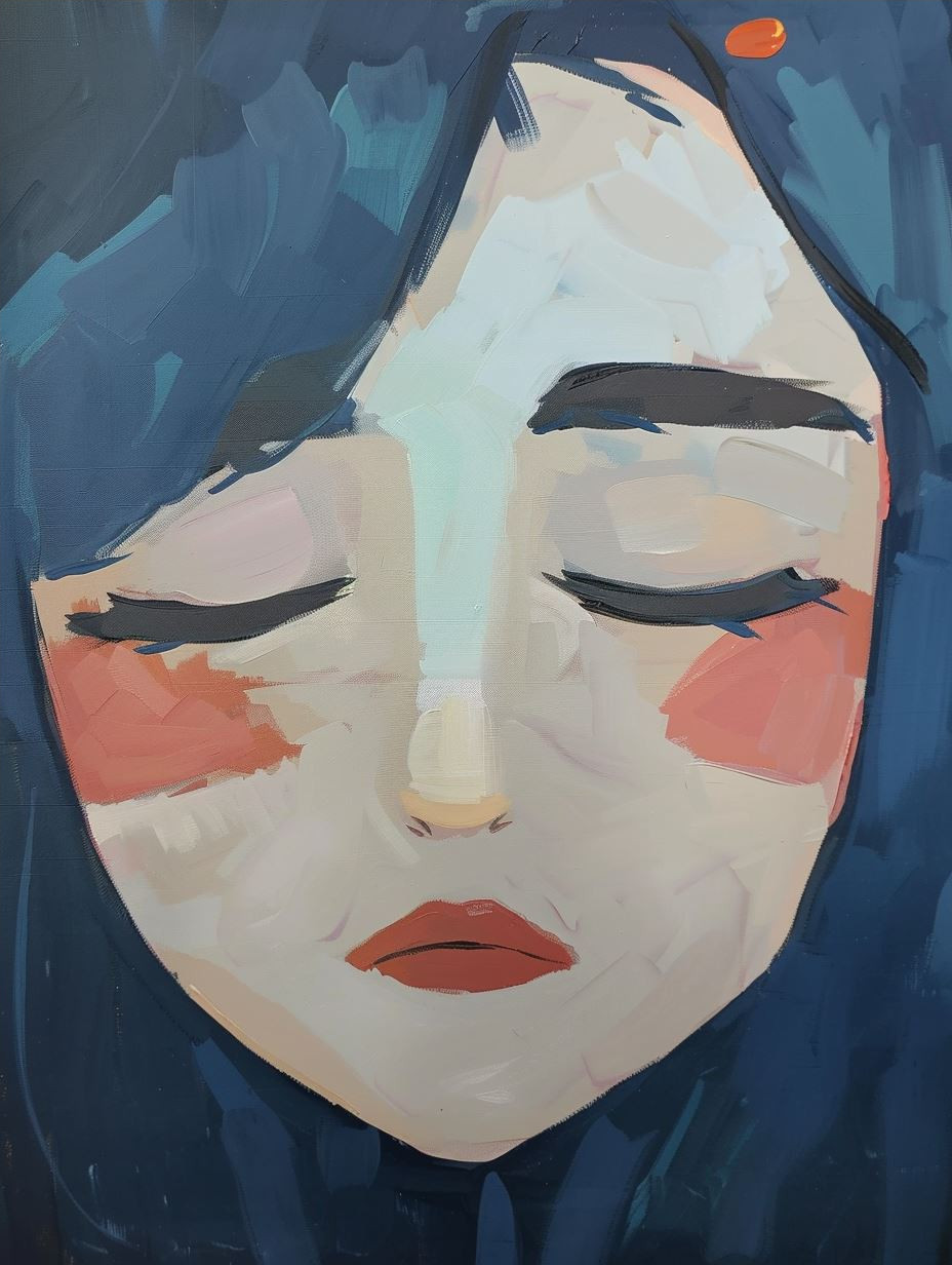 Modern Stylized Portrait Art Studies - Image 4