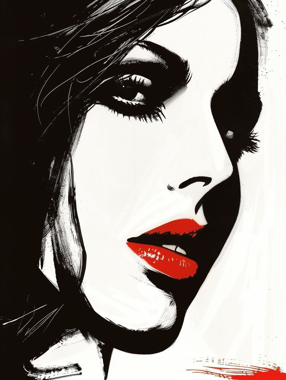 Bold Ink Fashion Portraits - Image 4
