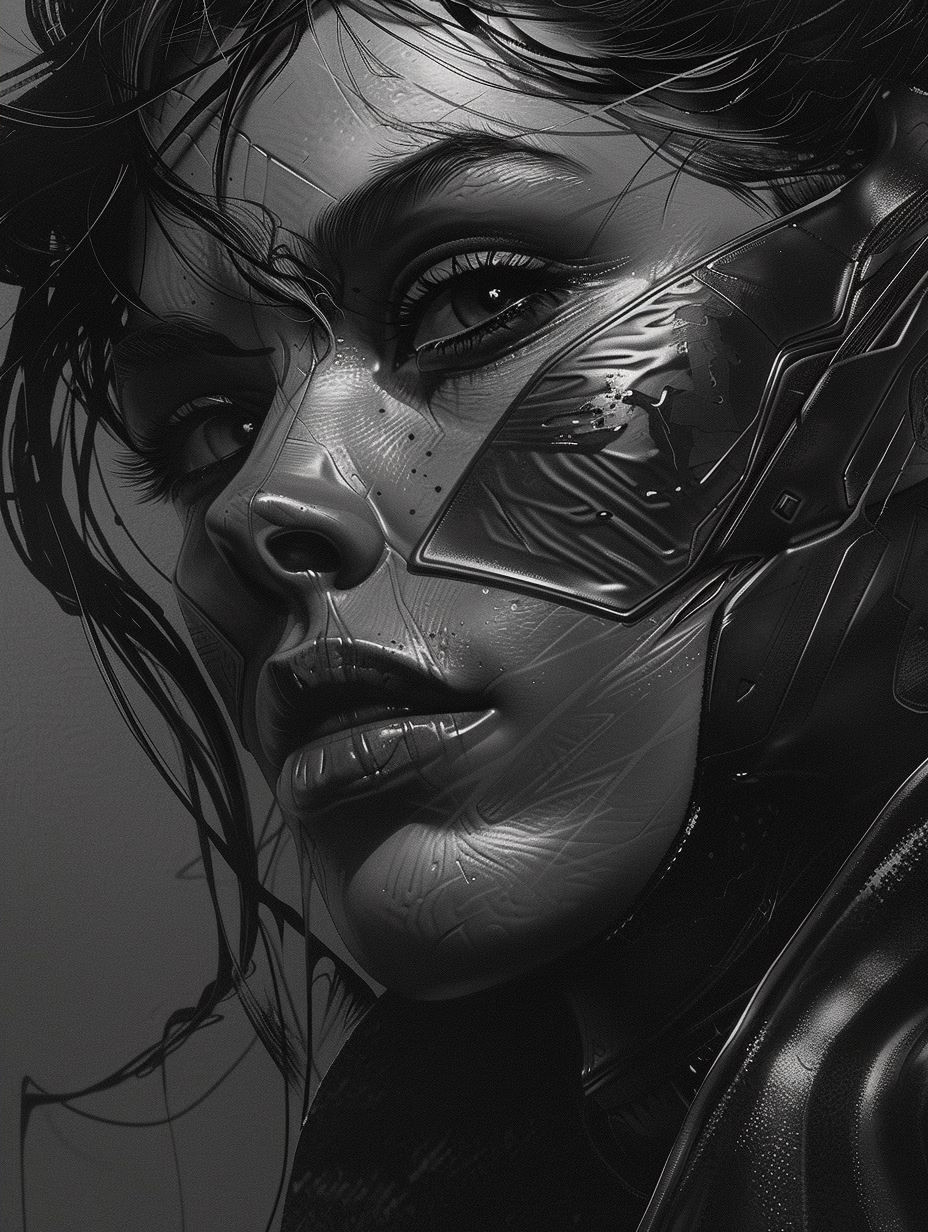 Ethereal Digital Portraiture Studies - Image 2