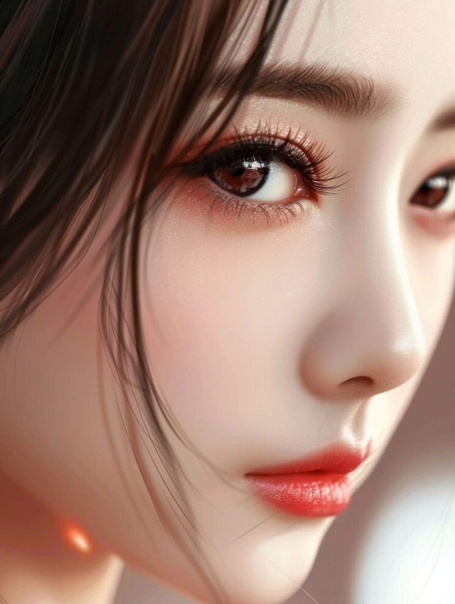 Ethereal Beauty: Digital Portraits of Grace - Image 1