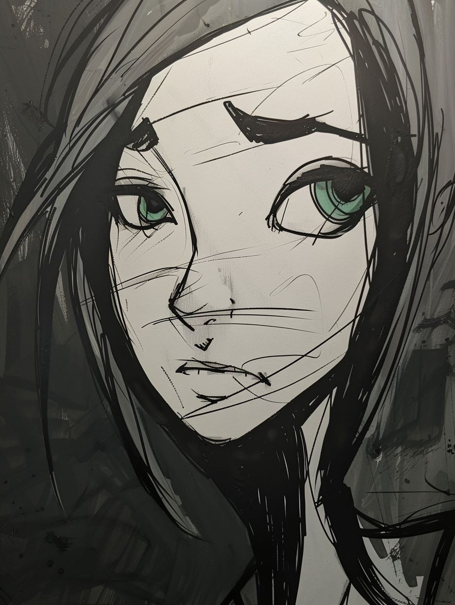 Bold Ink Graphic Portraiture - Image 4